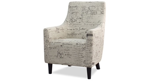 Tyler Occasional Chair French Script