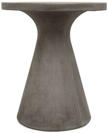 Corfu Pedestal Table in Grey