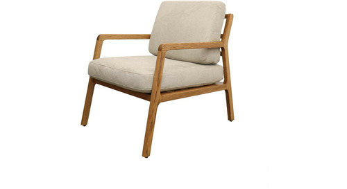 Baker Fabric Armchair - Beige