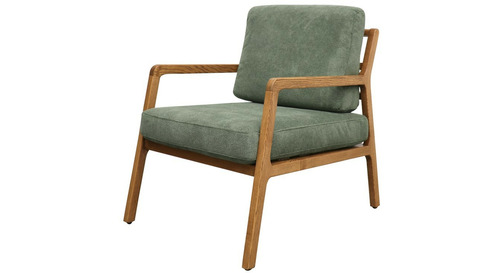 Baker Fabric Armchair - Green