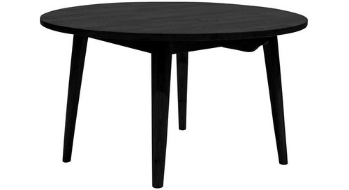 Vaasa Round  Dining Table 120 Black