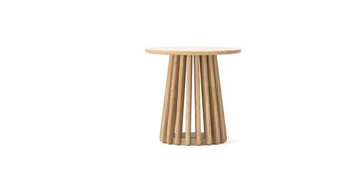 Bur Oak Lamp Table 52rd