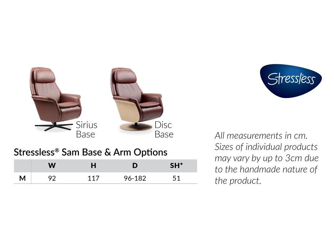 Stressless® Sam Leather Recliner Danske Mobler Furniture